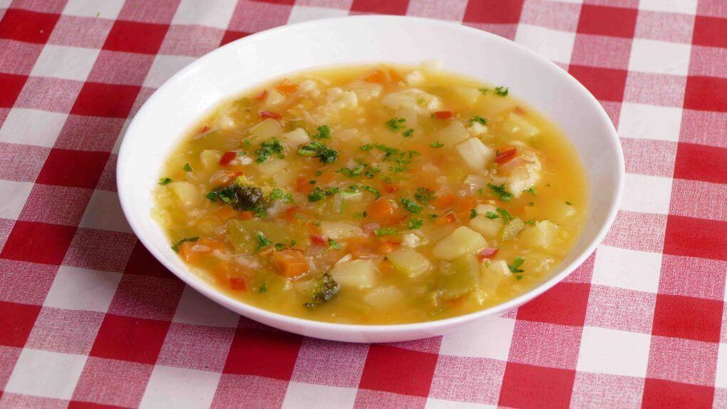 sopa de verduras