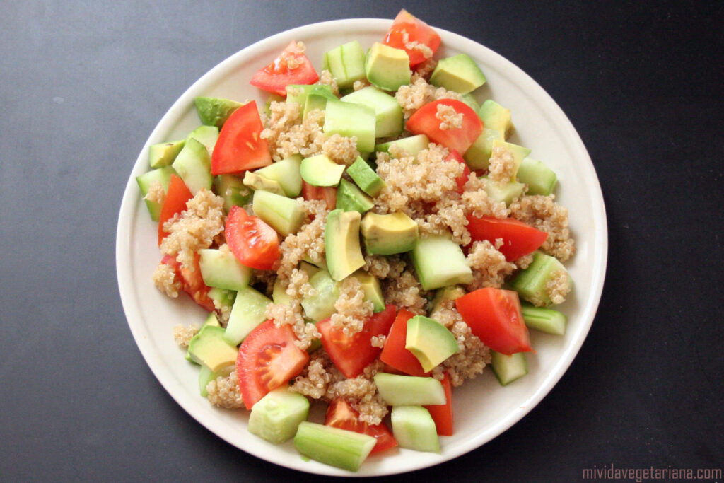 ensalada de quinoa